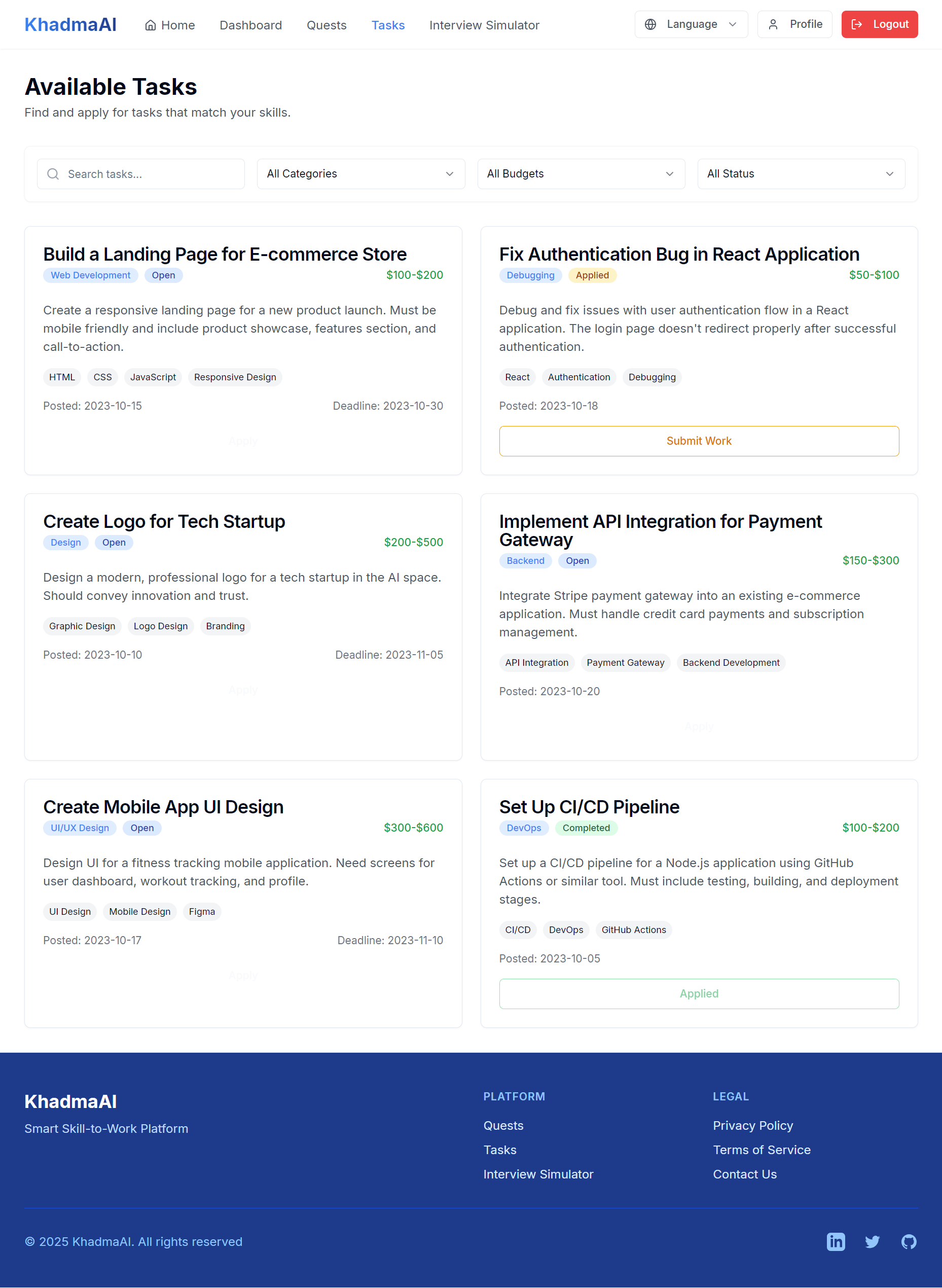 KhadmaAI - ENSET Hackathon 2025